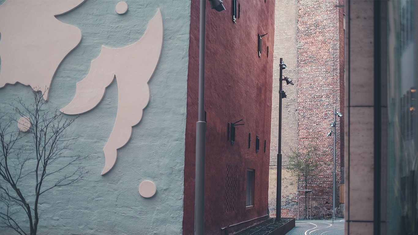 Fasader på bygårder i Oslo