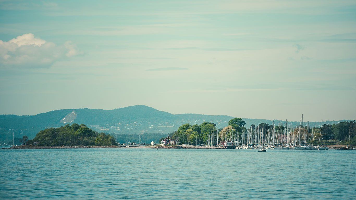 Utsikt over oslofjorden